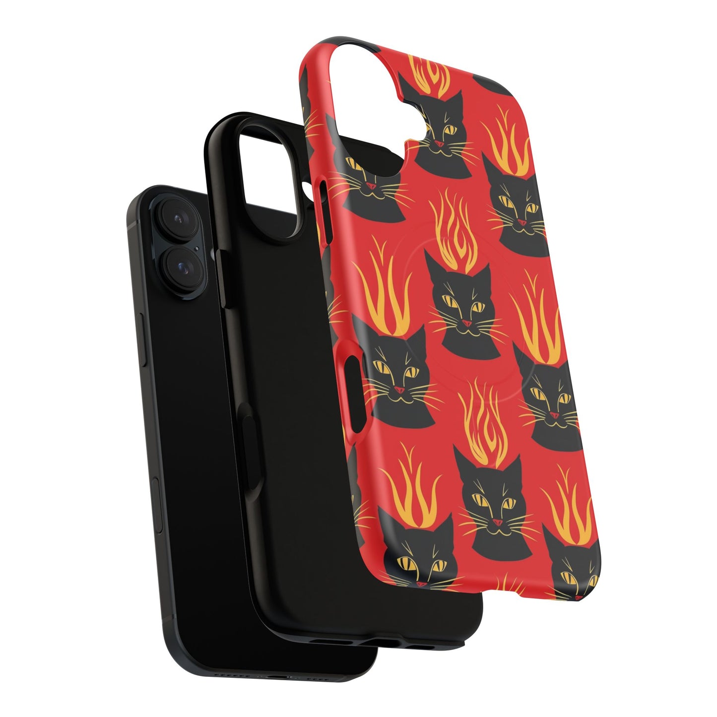 Devil Kitty Tough Magnetic Phone Case