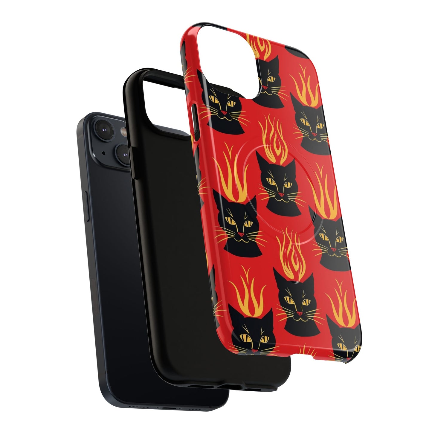 Devil Kitty Tough Magnetic Phone Case