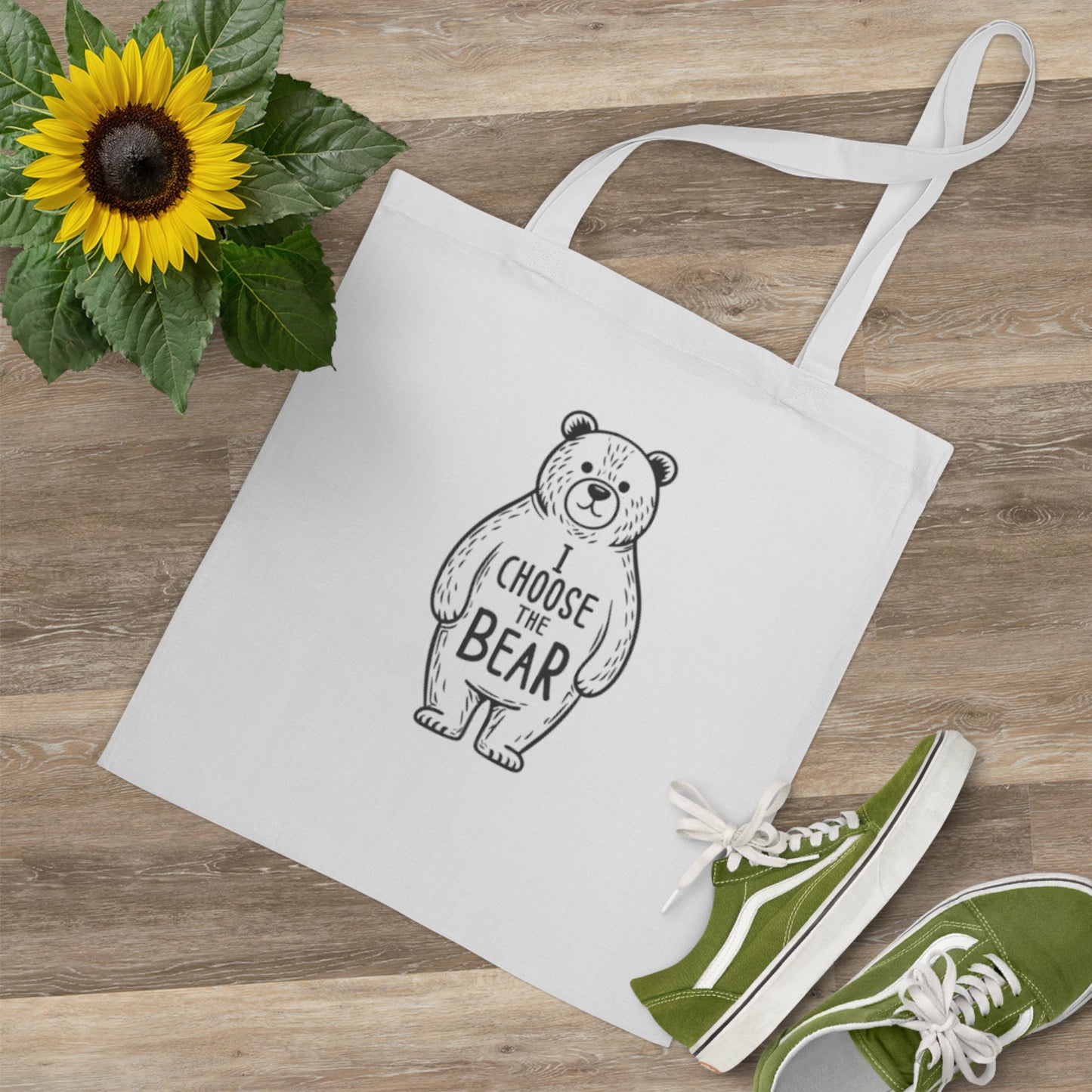 I Choose the Bear Tote Bag