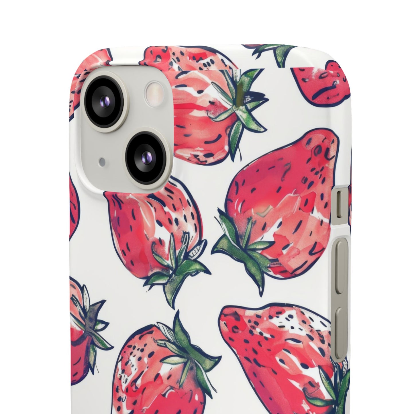 Creamy Berry Phone Snap Case
