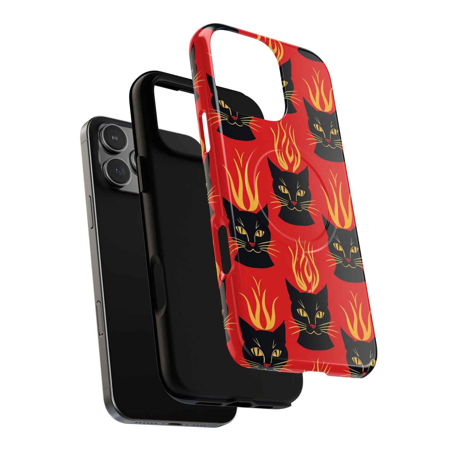 Devil Kitty Tough Magnetic Phone Case