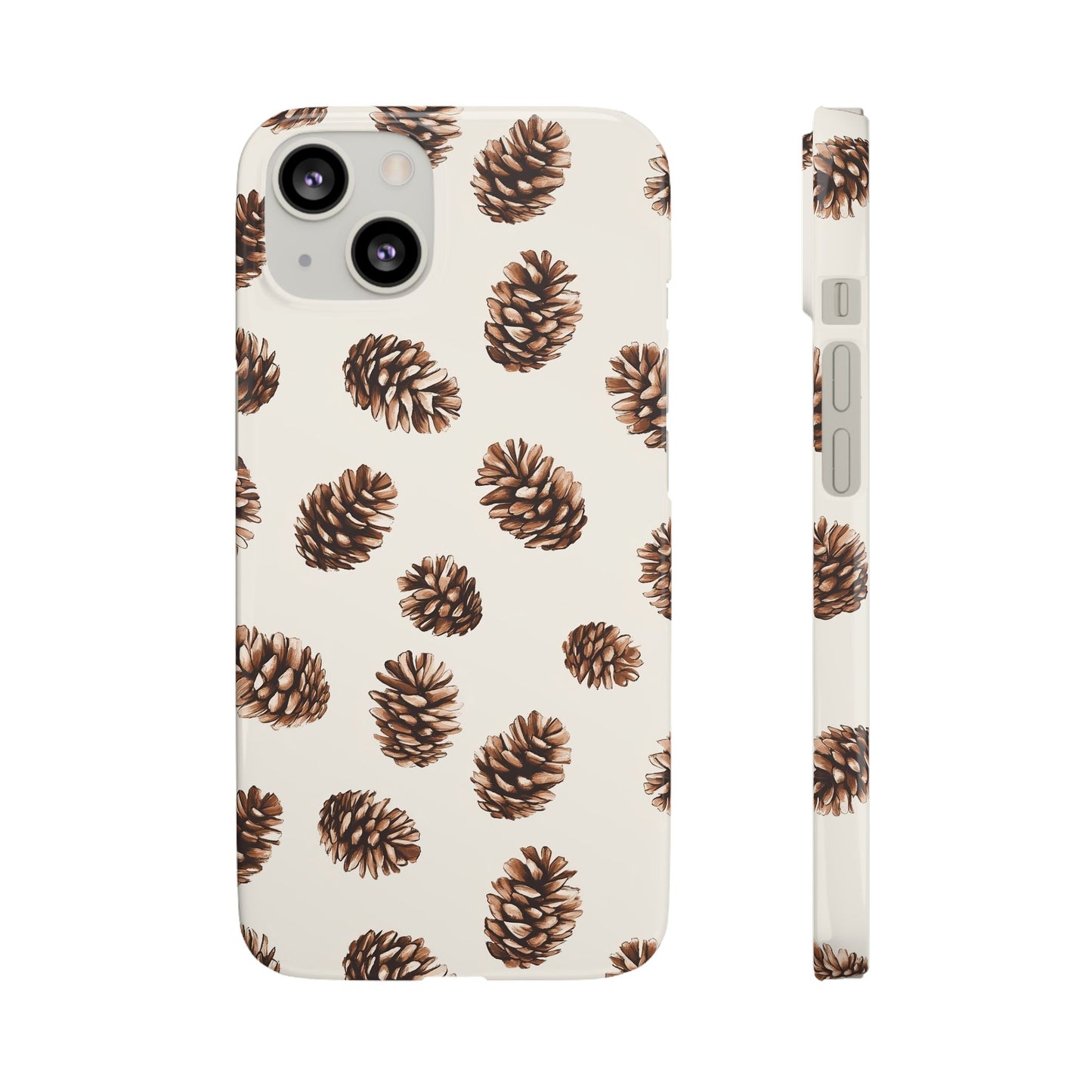 Woodland- Pine Cone Snap Phone Case