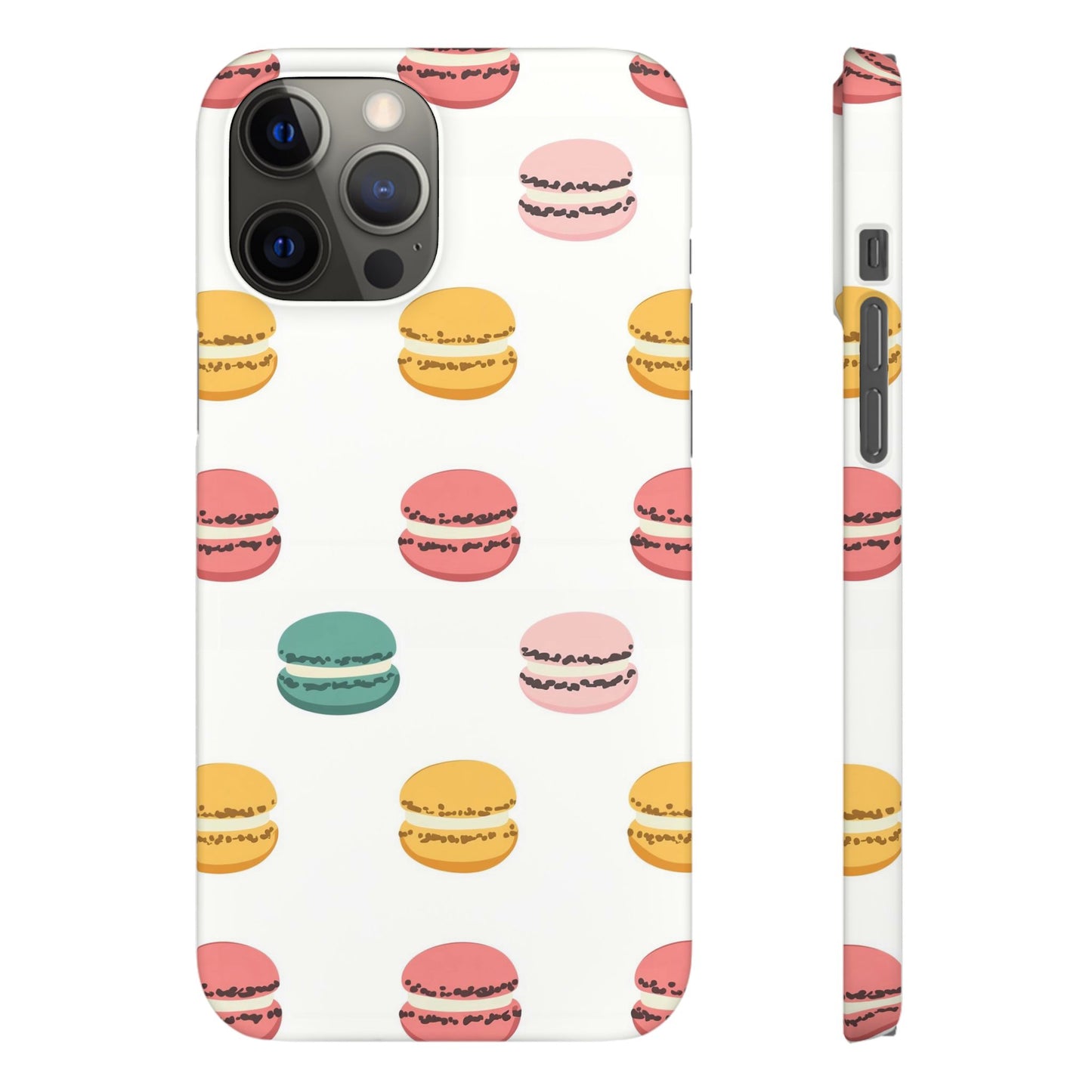Sweet Macaron Phone Snap Case
