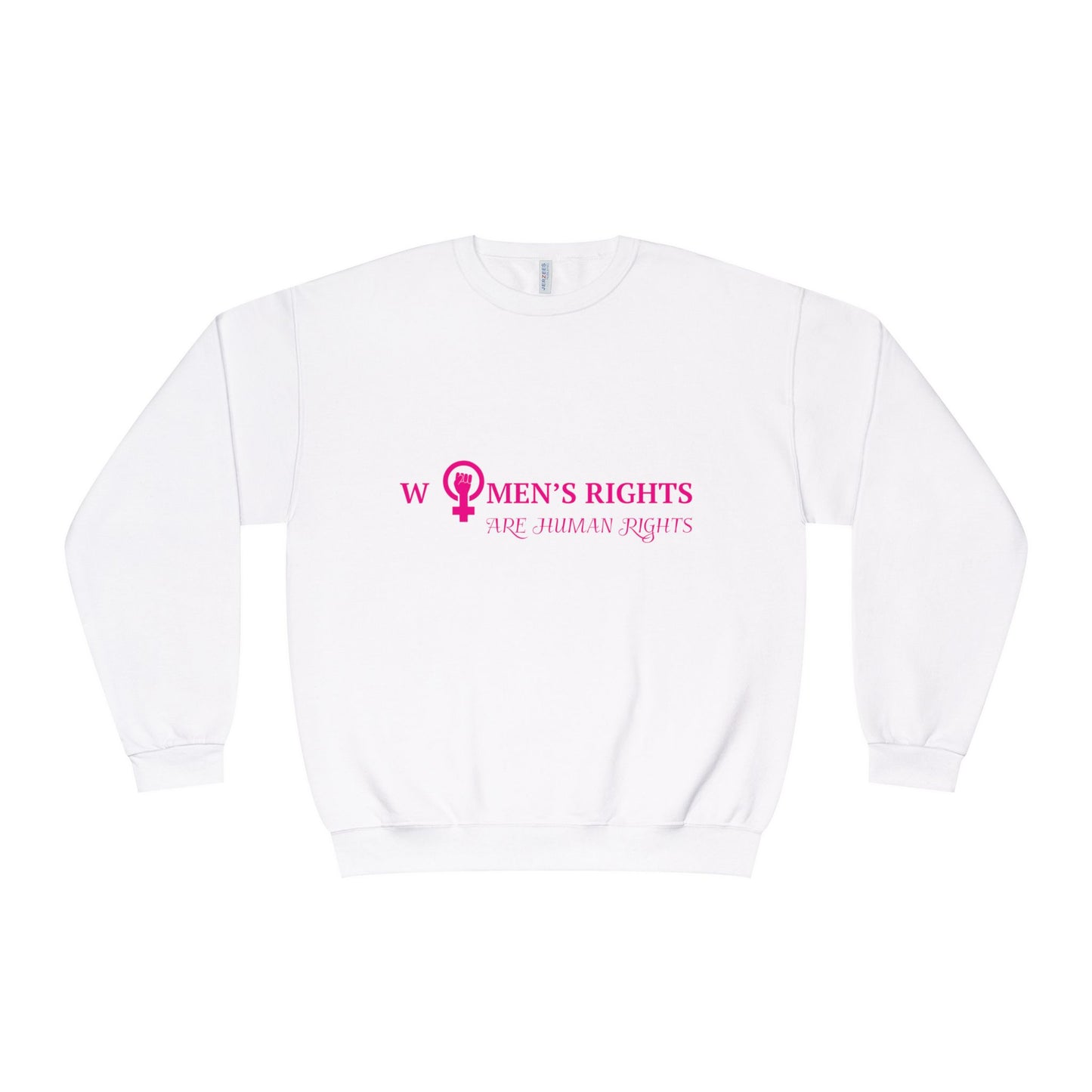 Women's Rights Are Human Rights - Feminist Crewneck Sweatshirt