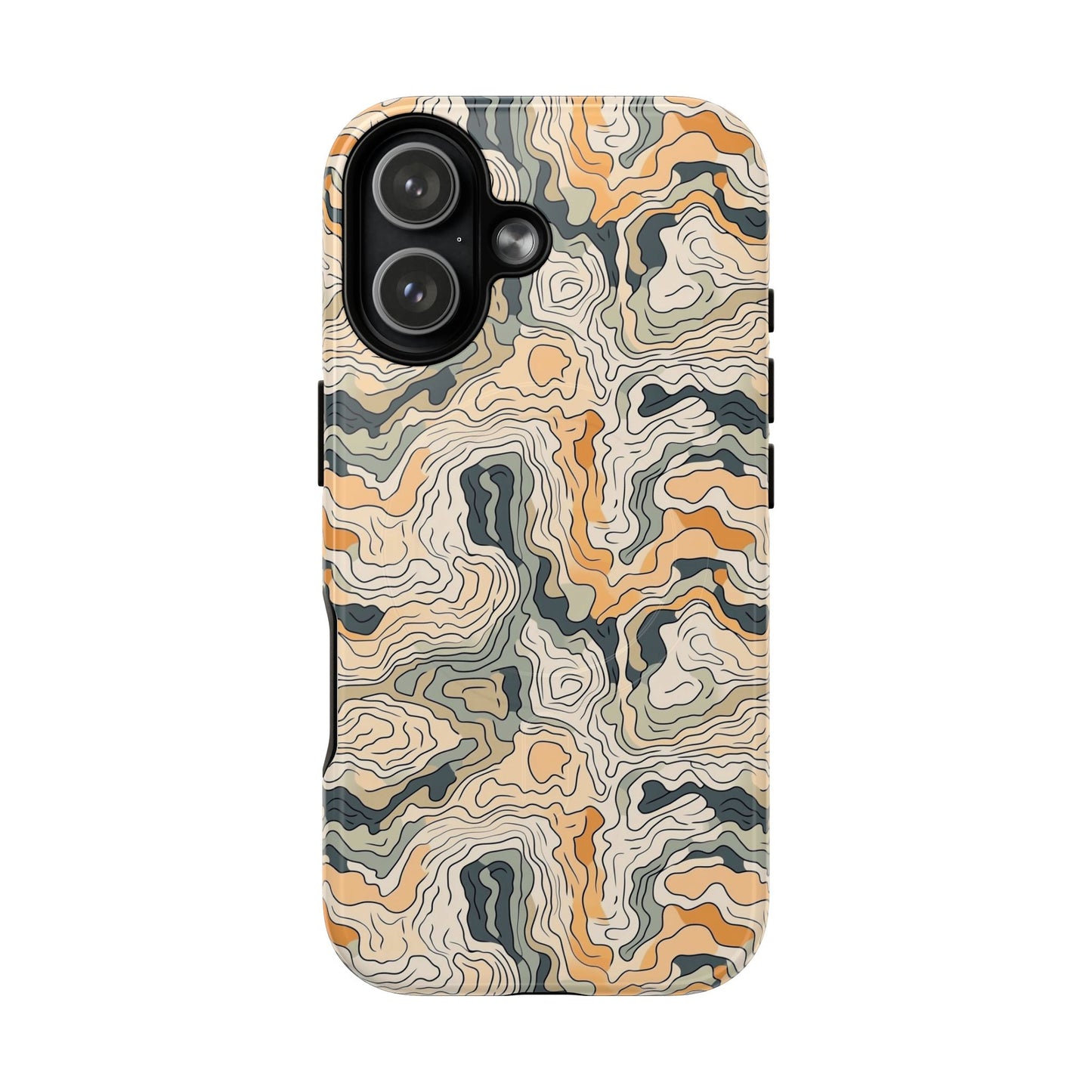 Earthy Abstract Tough Magnetic Phone Case