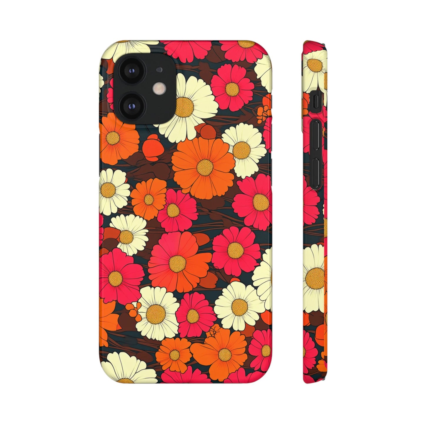 Petal Swing Retro Phone Snap Case