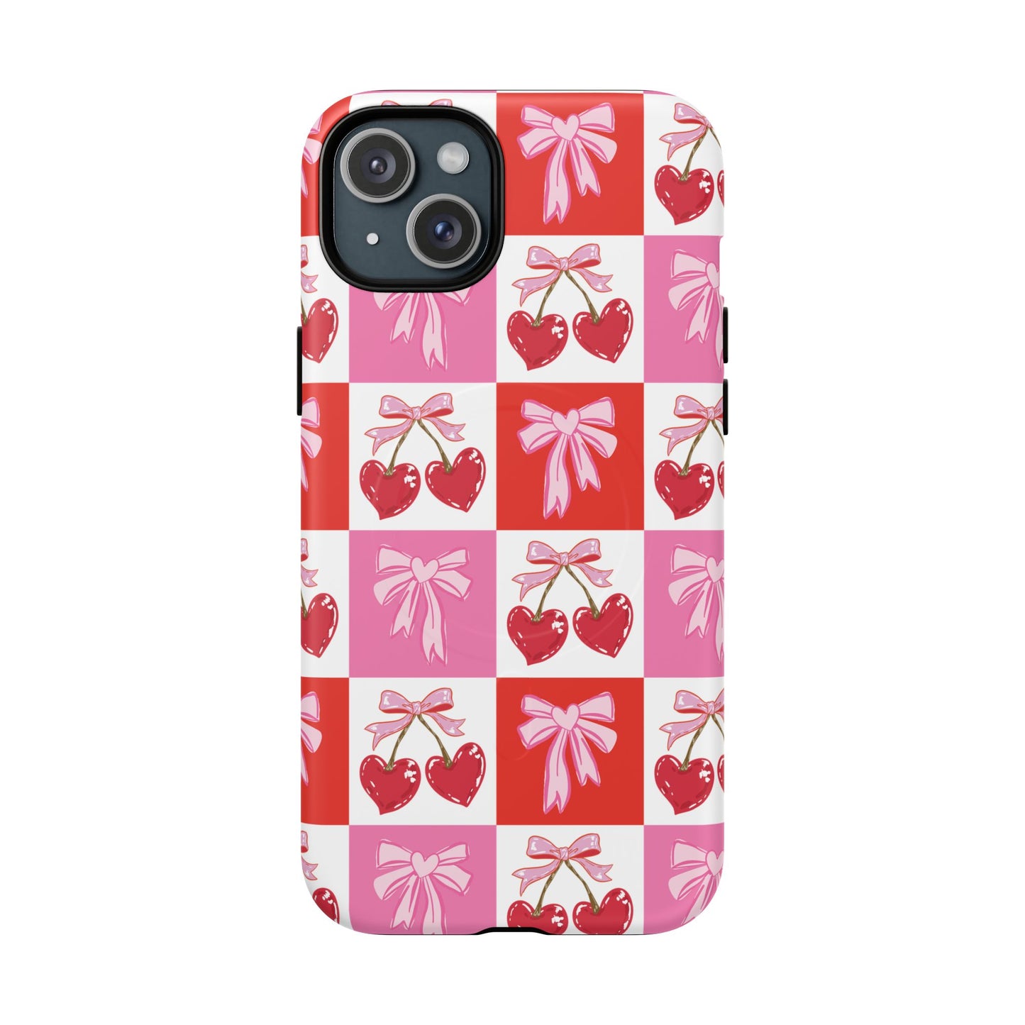 Sweet Pink Coquette Tough Magnetic Phone Case
