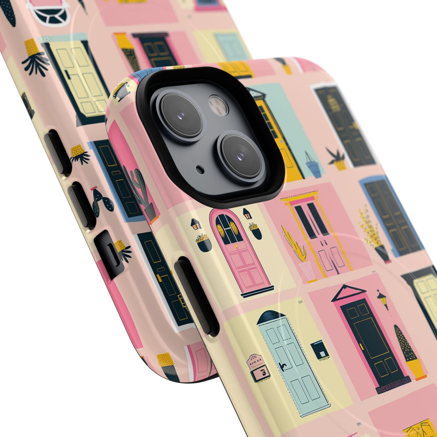 Rosy Entry Tough Magnetic Phone Case