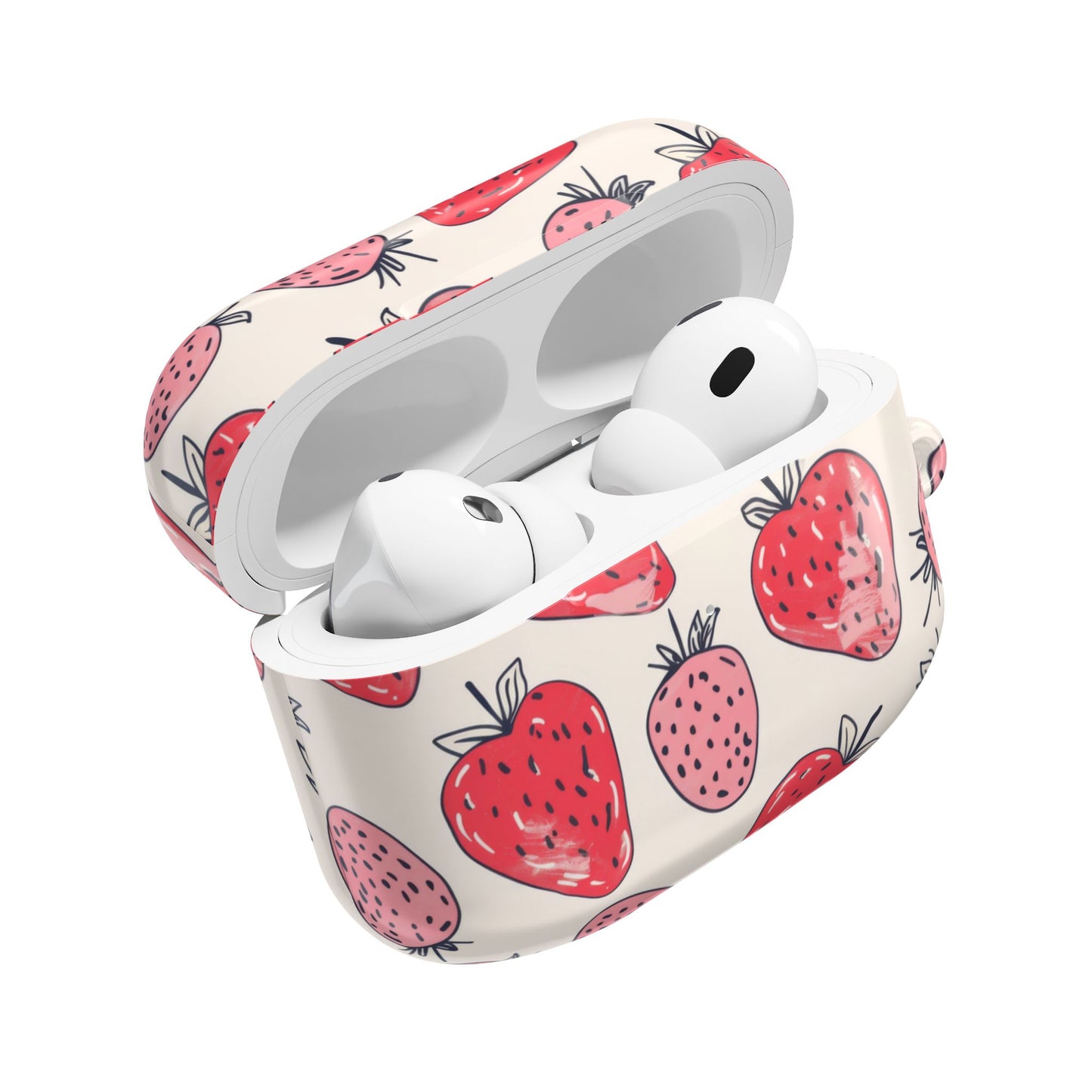 Berry Fresh Strawberry AirPod Case