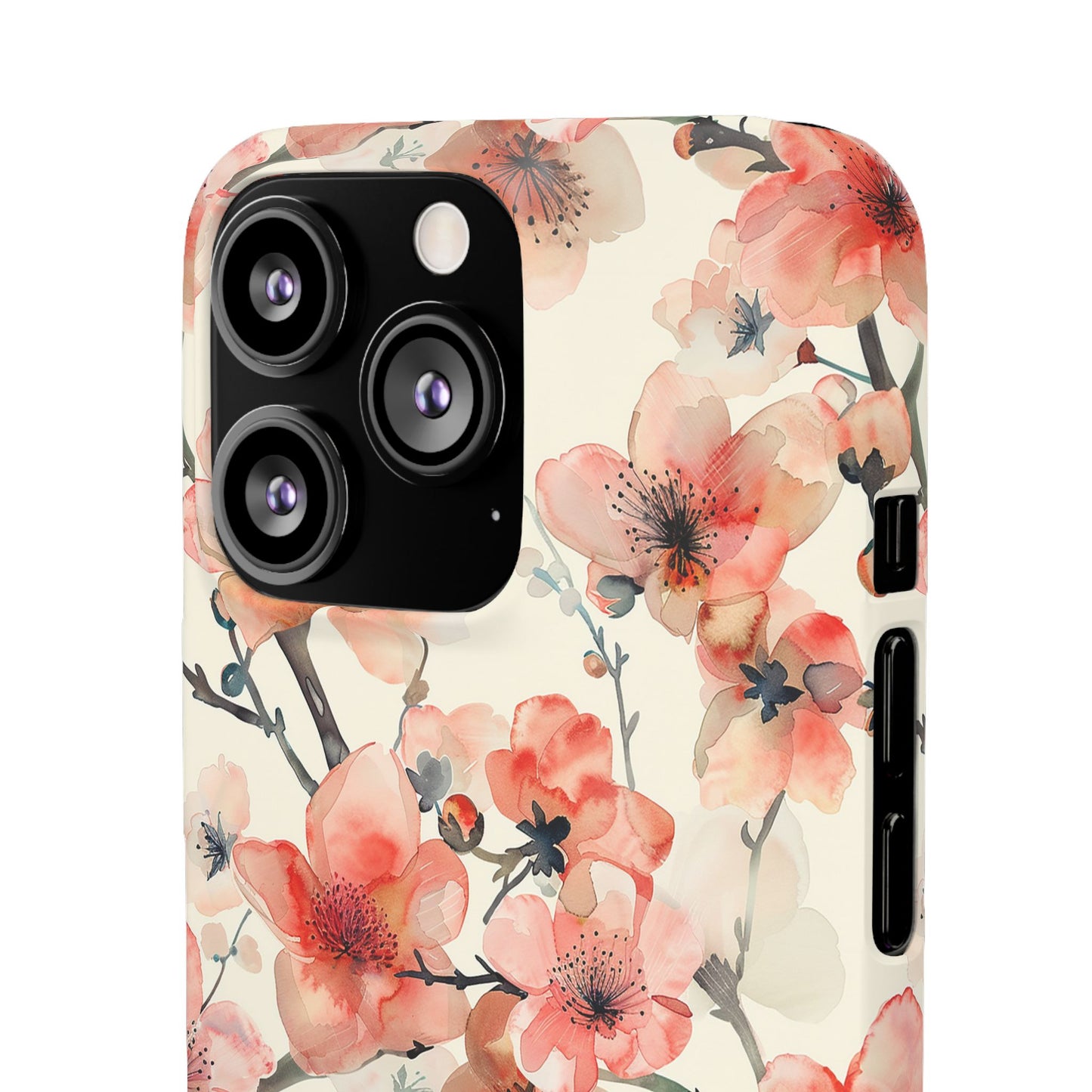 Cherry Veil Phone Snap Case