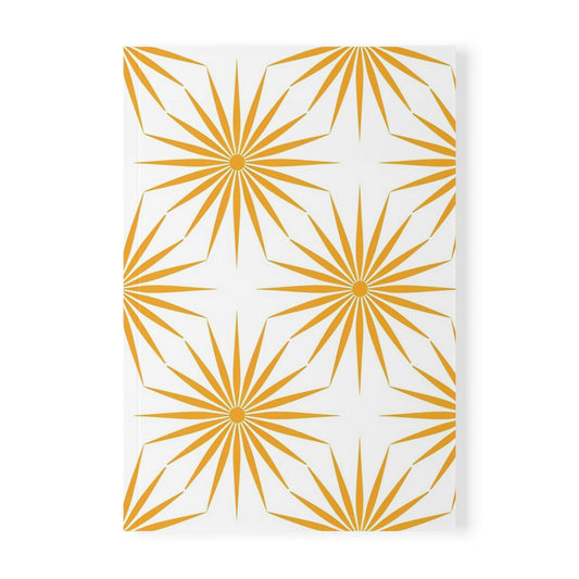 Sun Star A5 Notebook with Starburst Design