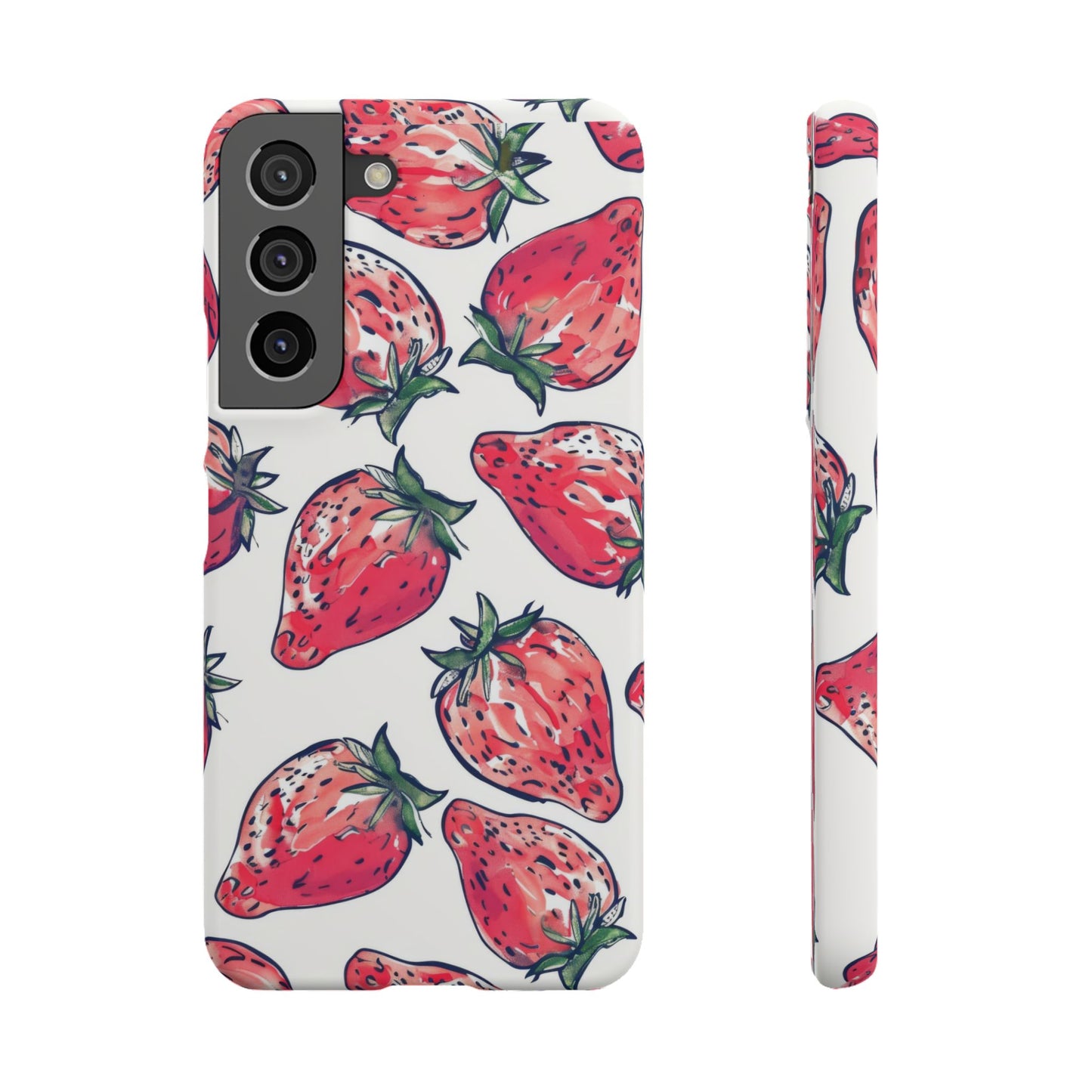 Creamy Berry Phone Snap Case