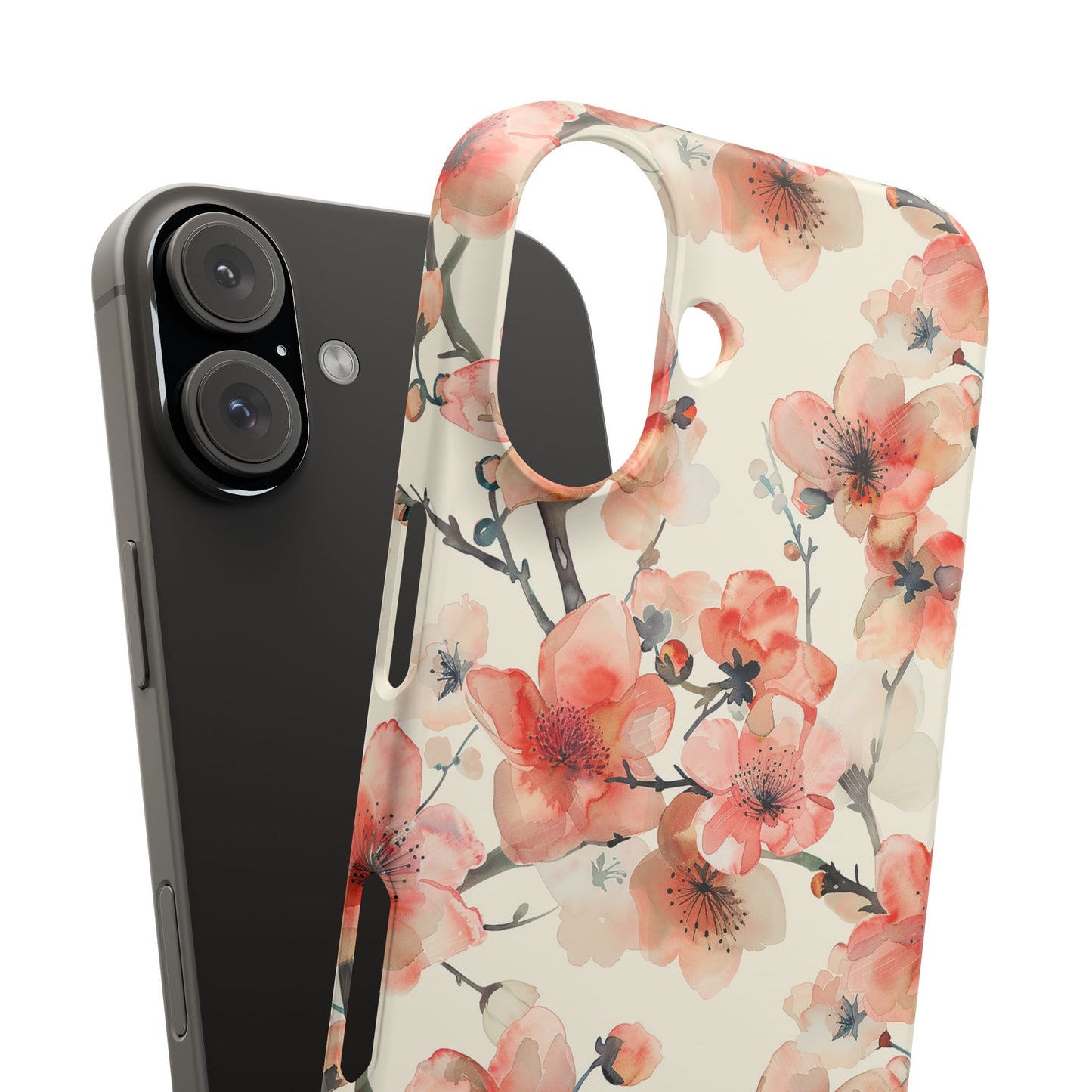 Cherry Veil Phone Snap Case