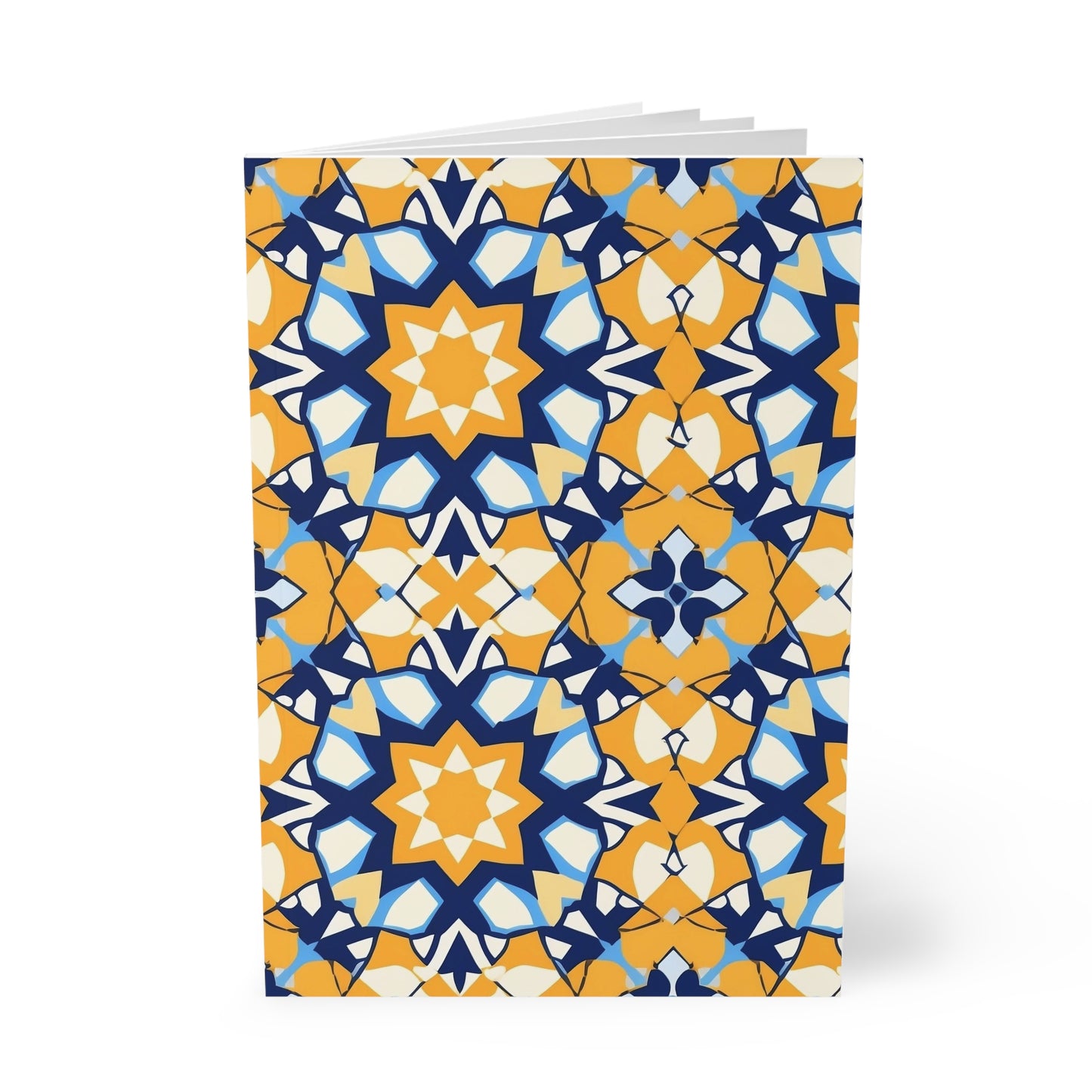 Tile Design A5 Softcover Notebook