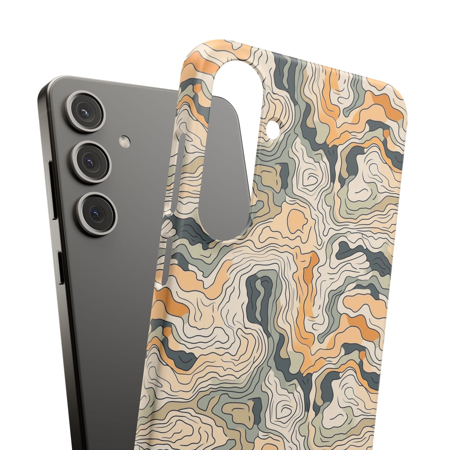 Earthy Abstract Snap Case
