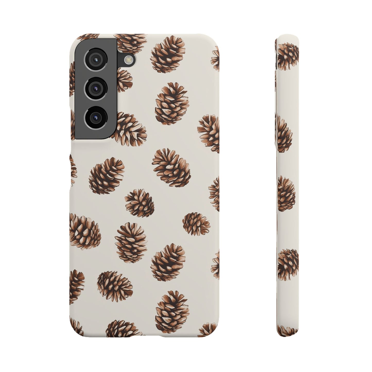 Woodland- Pine Cone Snap Phone Case