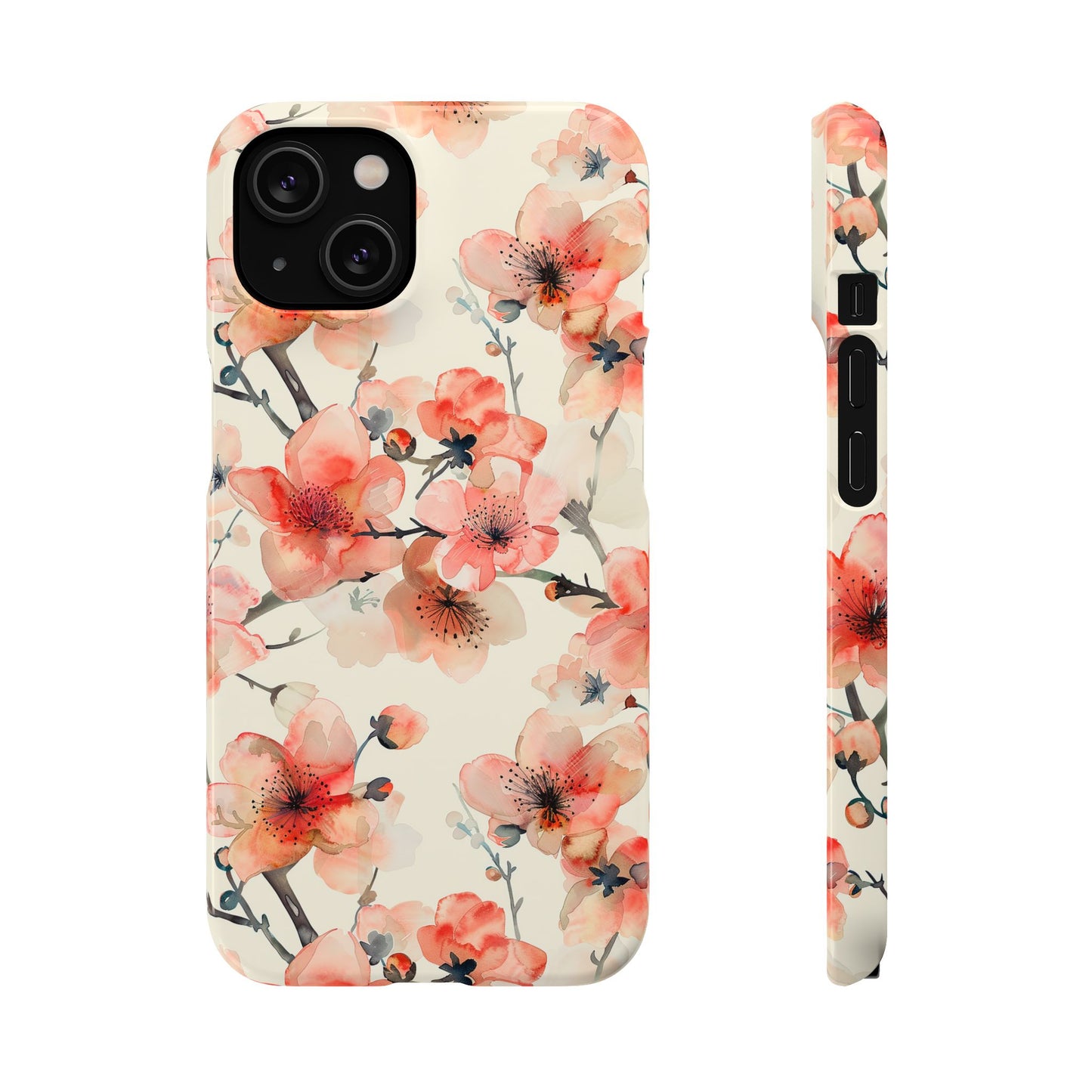 Cherry Veil Phone Snap Case