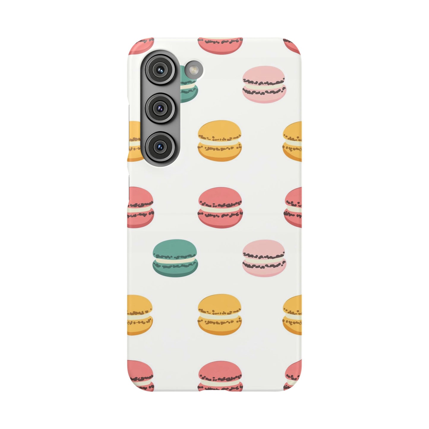 Sweet Macaron Phone Snap Case