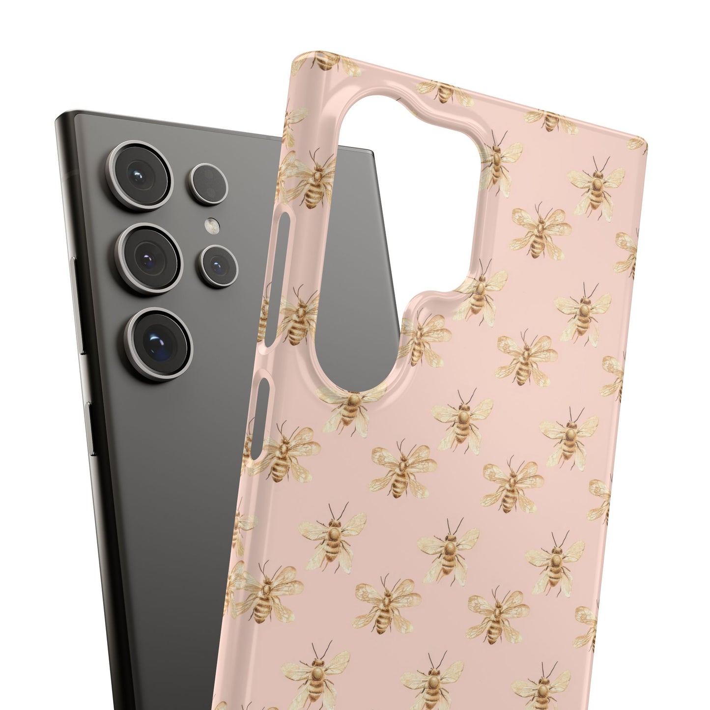 Pink Pollen Phone Snap Case