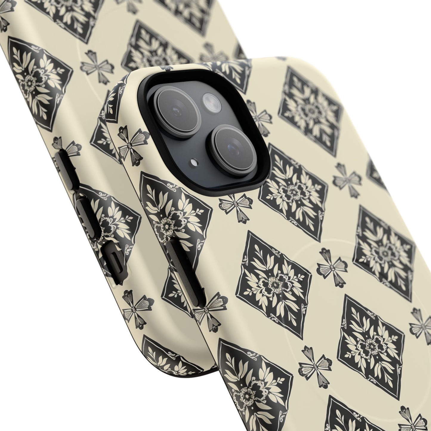 Flora Noir Tough Magnetic Case