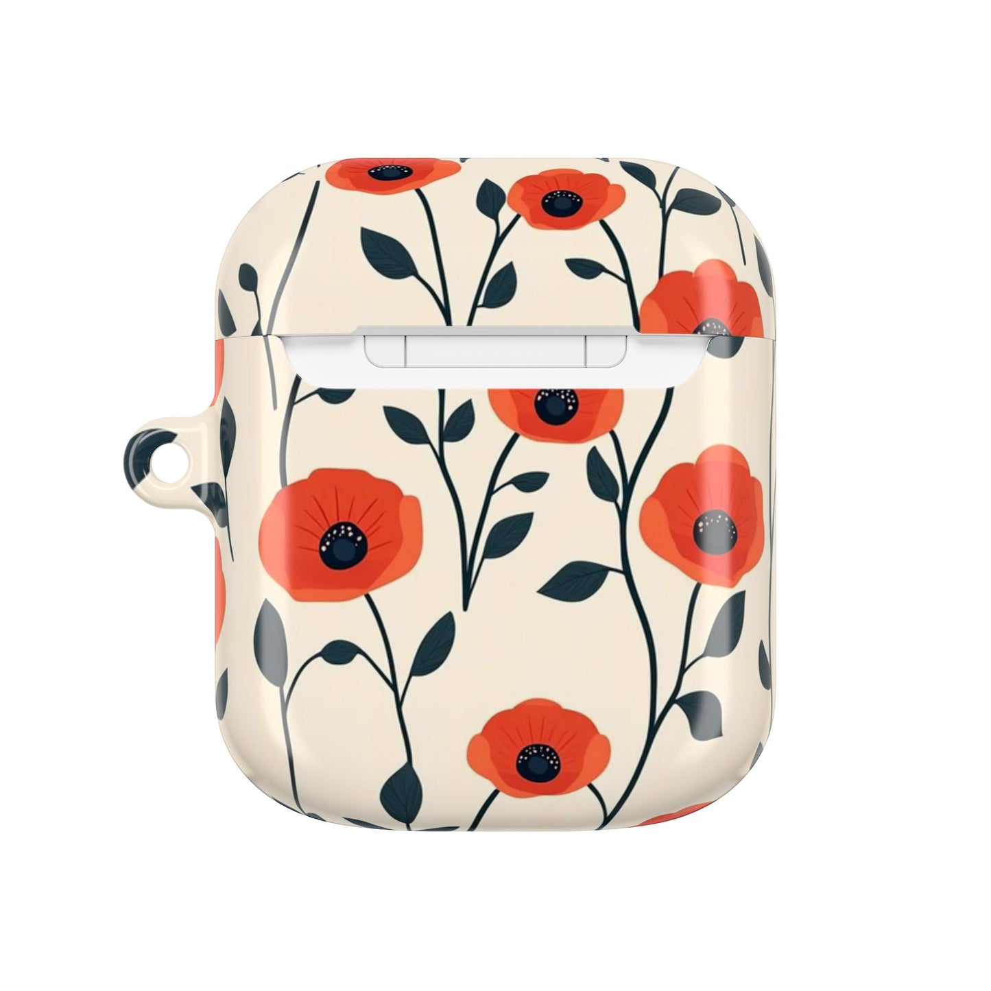 Poppy Fields AirPod Case