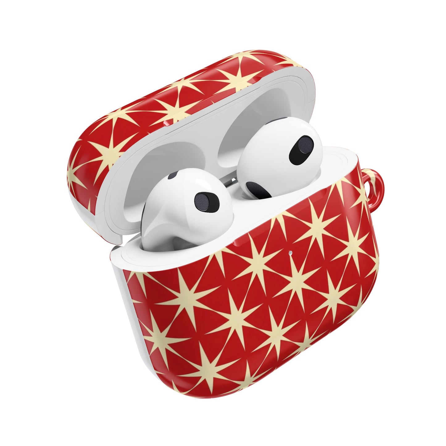 Crimson Star AirPod Case