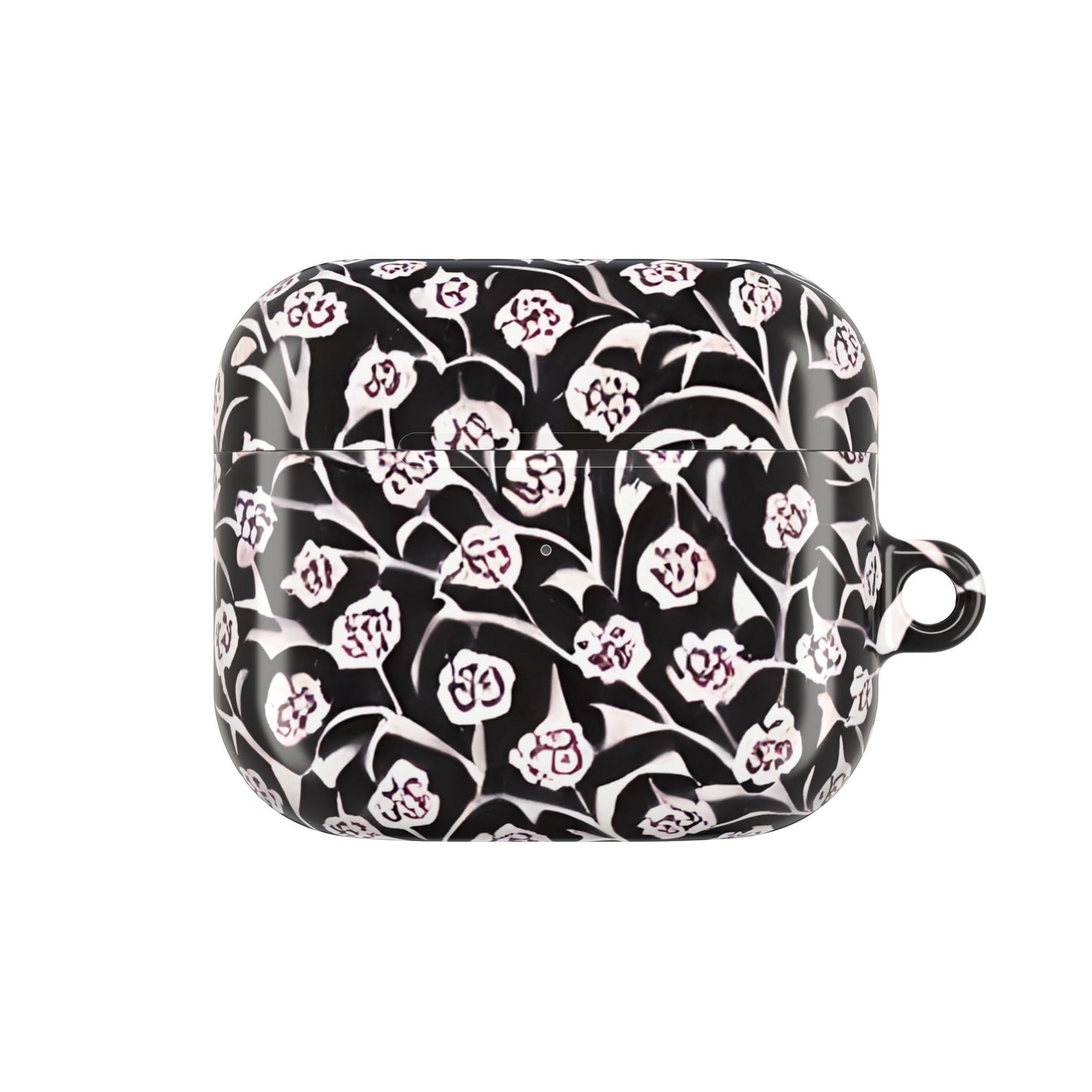 Abstract Black & White Floral AirPod Cases