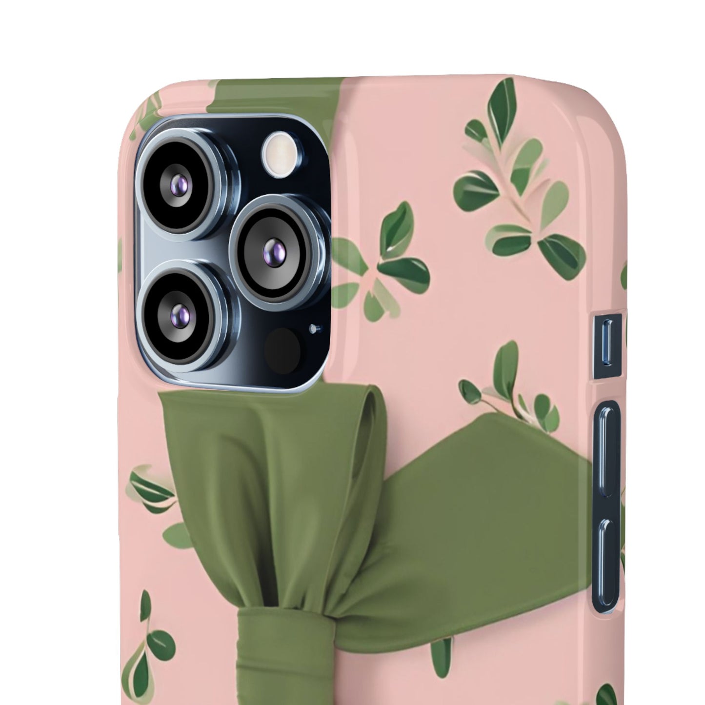 Blushing Bow Snap Case