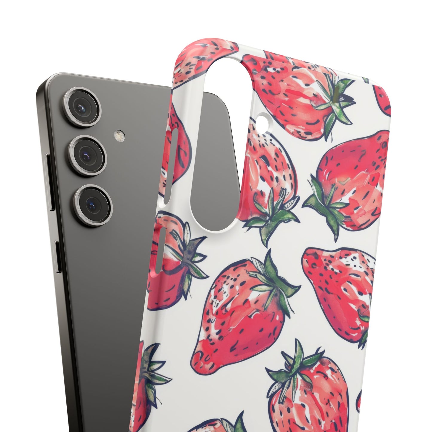 Creamy Berry Phone Snap Case
