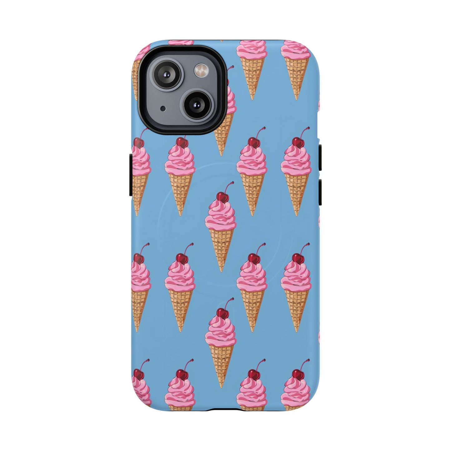 Cherry Swirl Tough Magnetic Phone Case