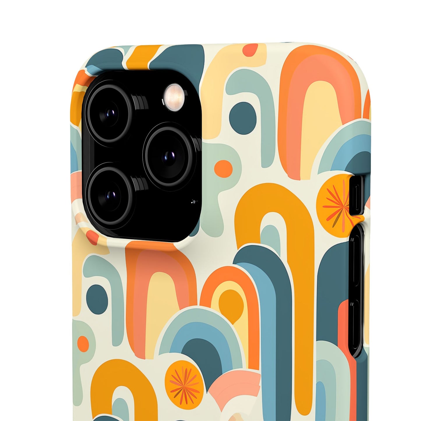 Coral Reverie Snap Case