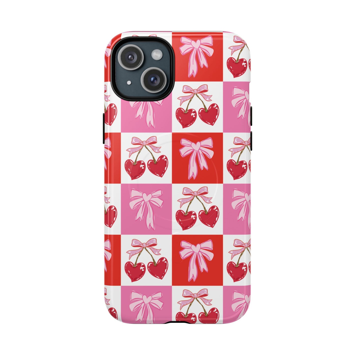 Sweet Pink Coquette Tough Magnetic Phone Case