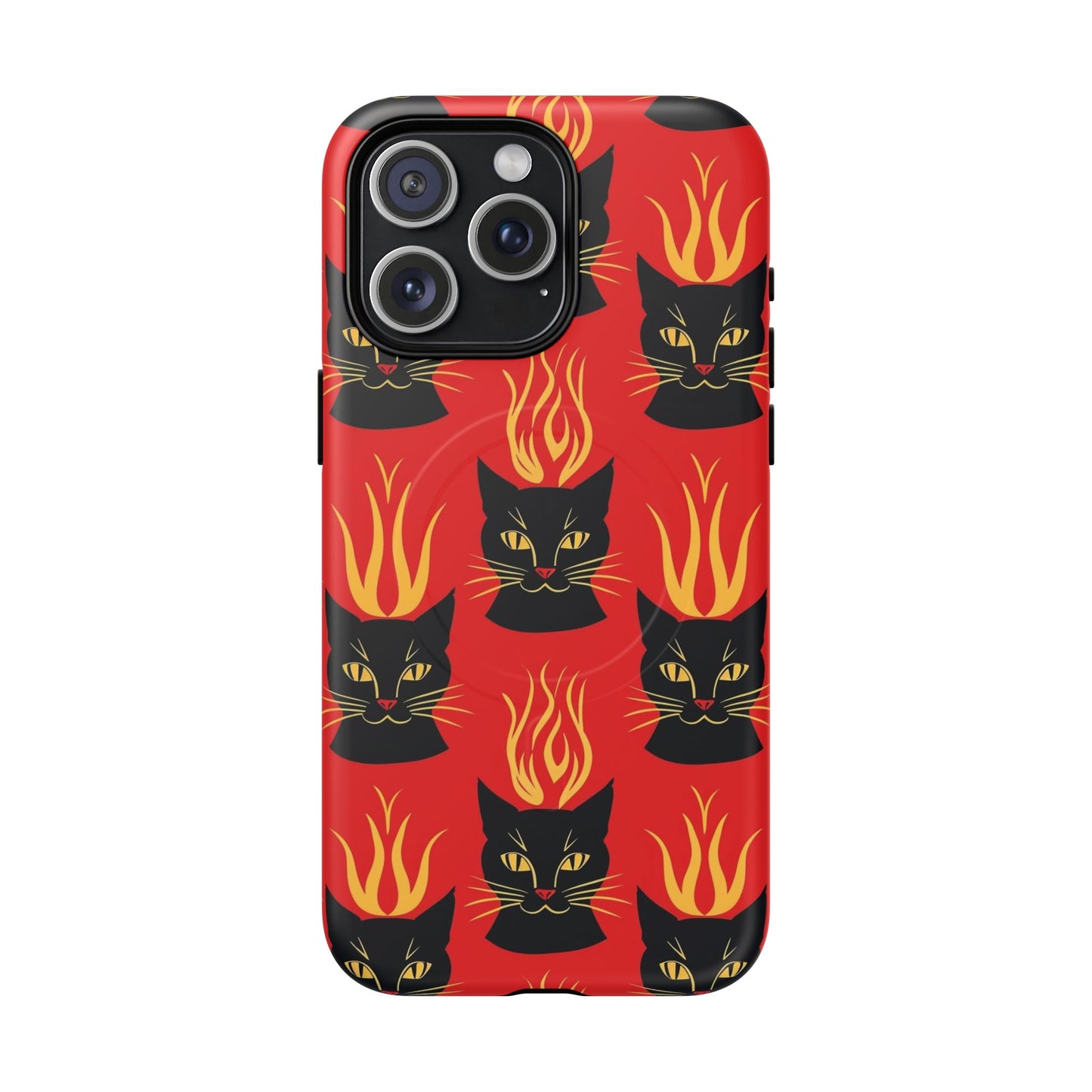 Devil Kitty Tough Magnetic Phone Case