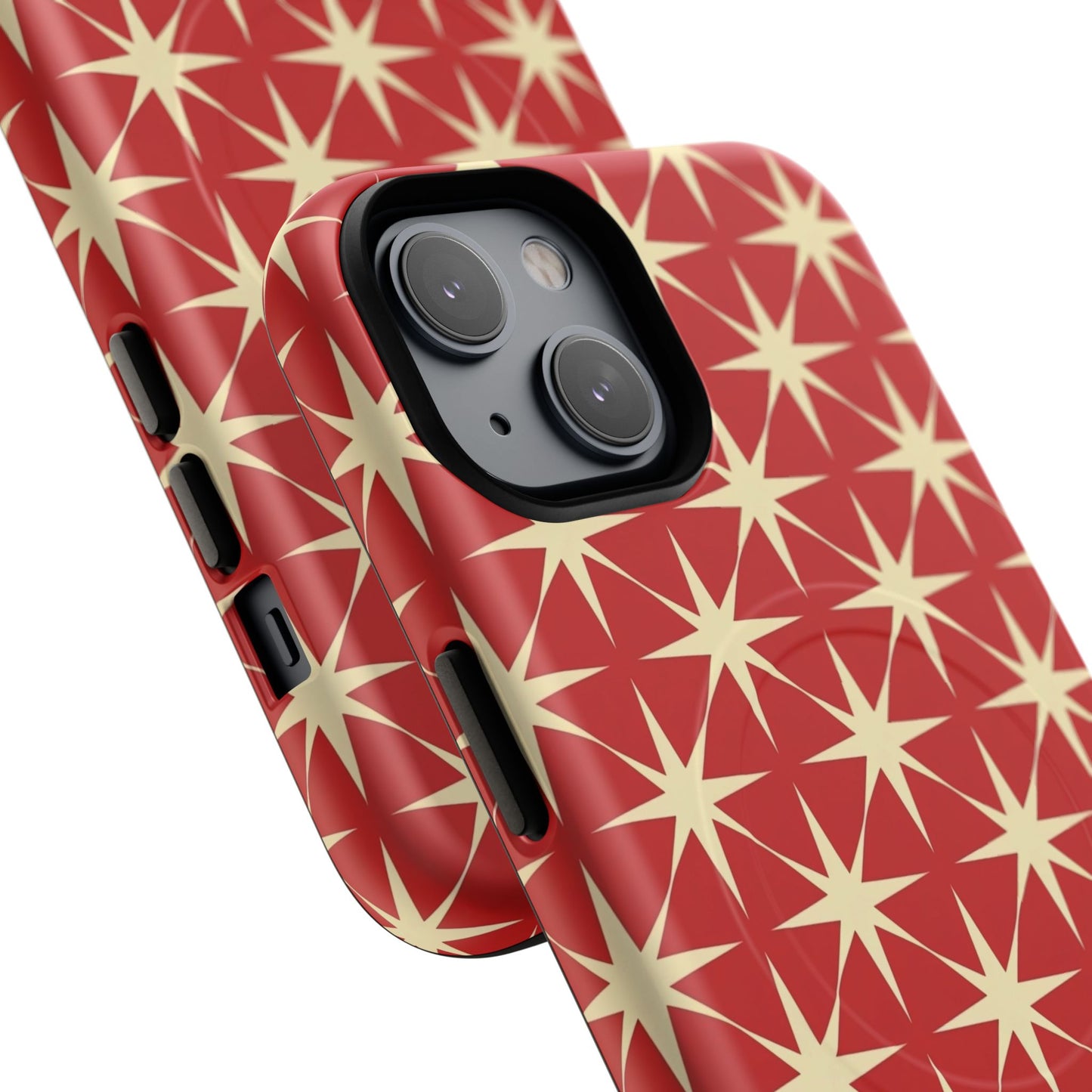 Crimson Star Tough Magnetic Phone Case