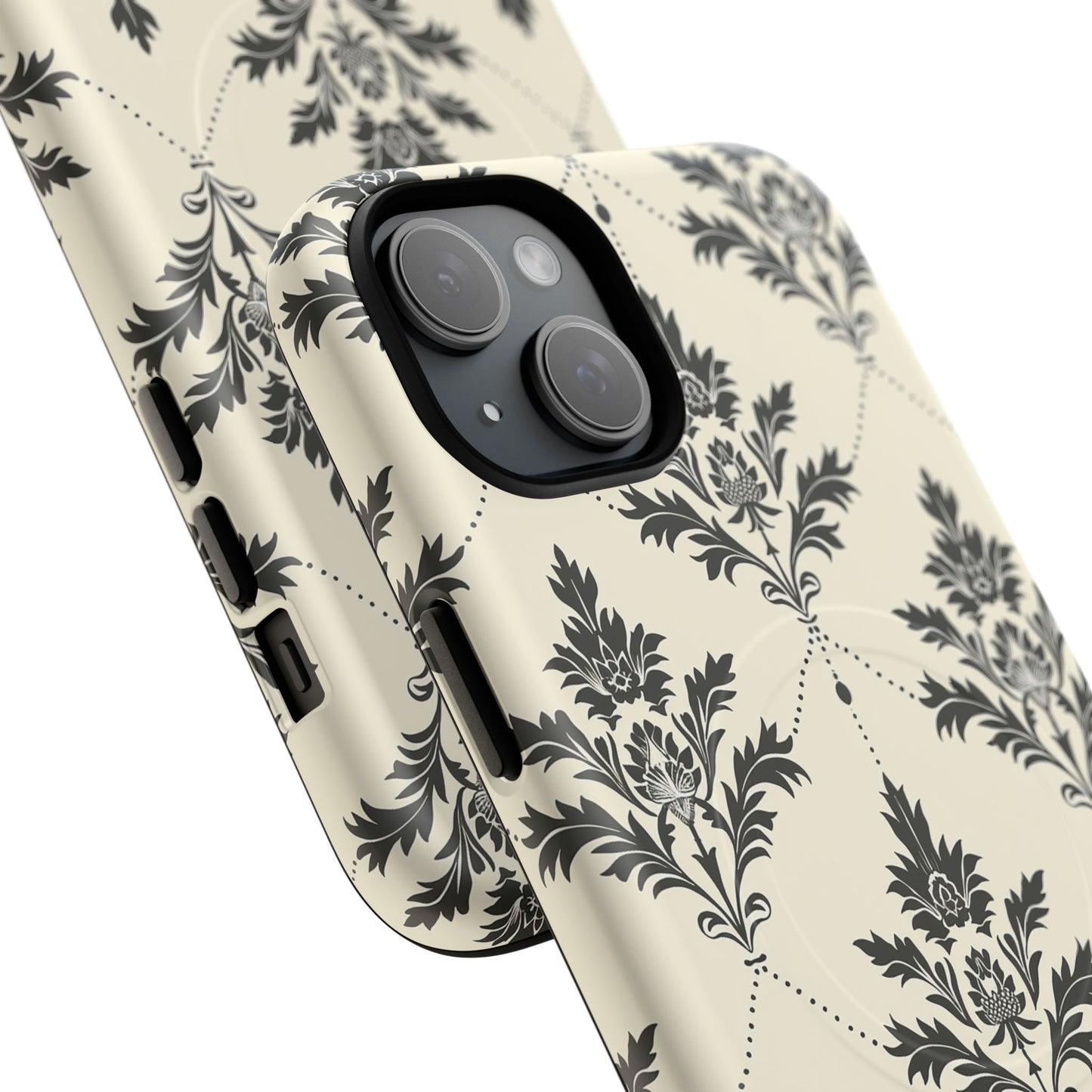 Midnight Damask Tough Magnetic Case