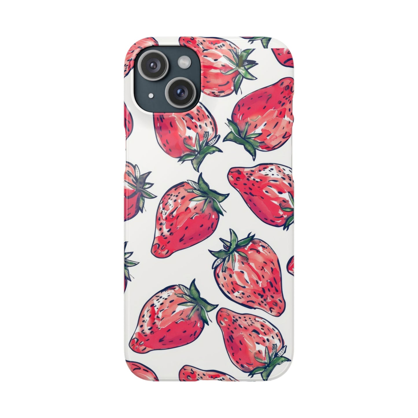 Creamy Berry Phone Snap Case
