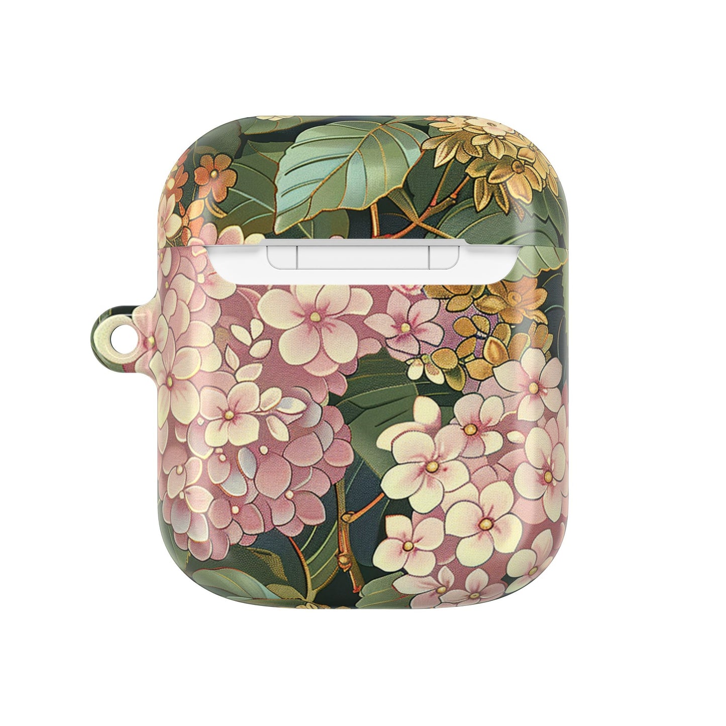 Vintage Hydrangea Floral AirPod Case
