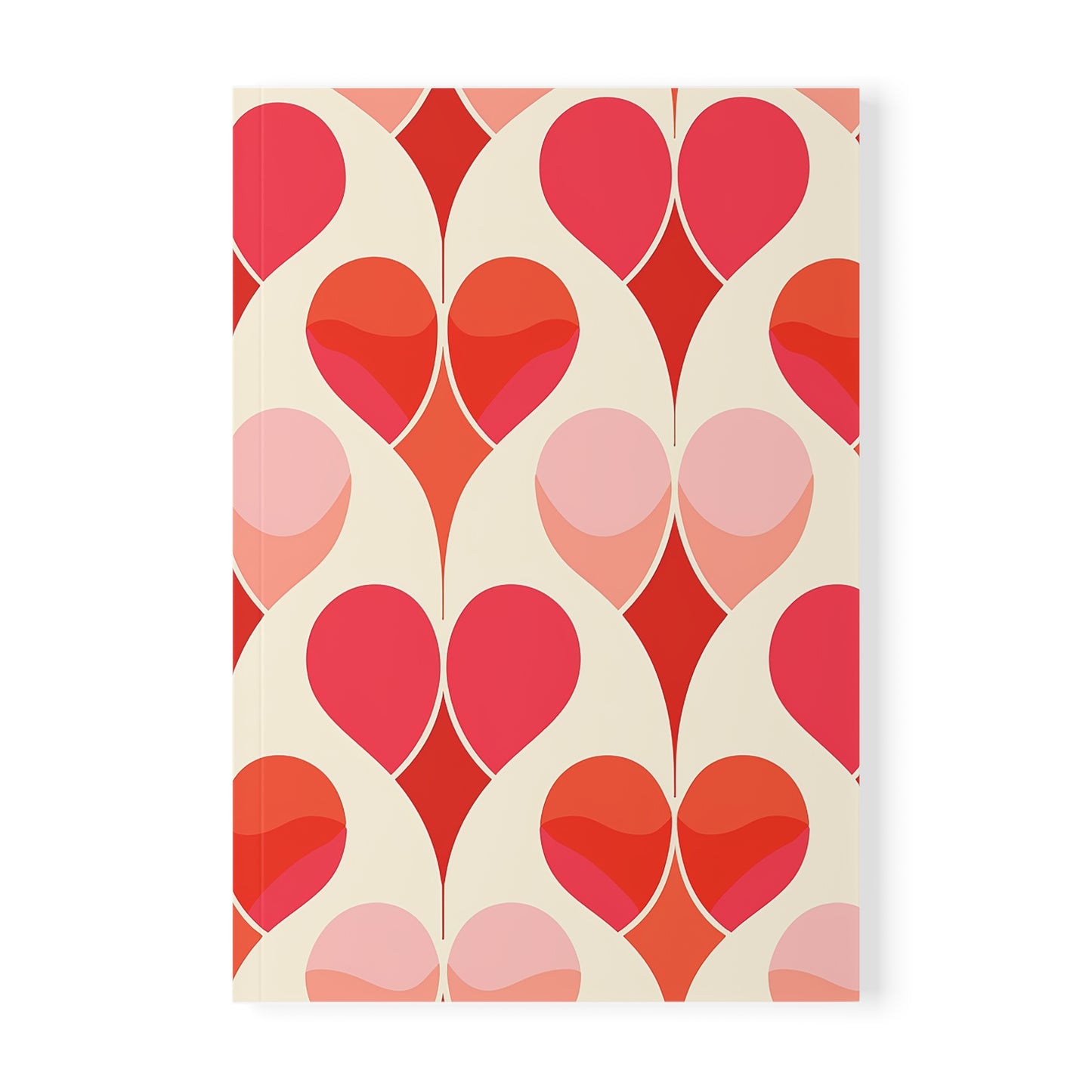 Heart Stream Softcover Notebook, A5