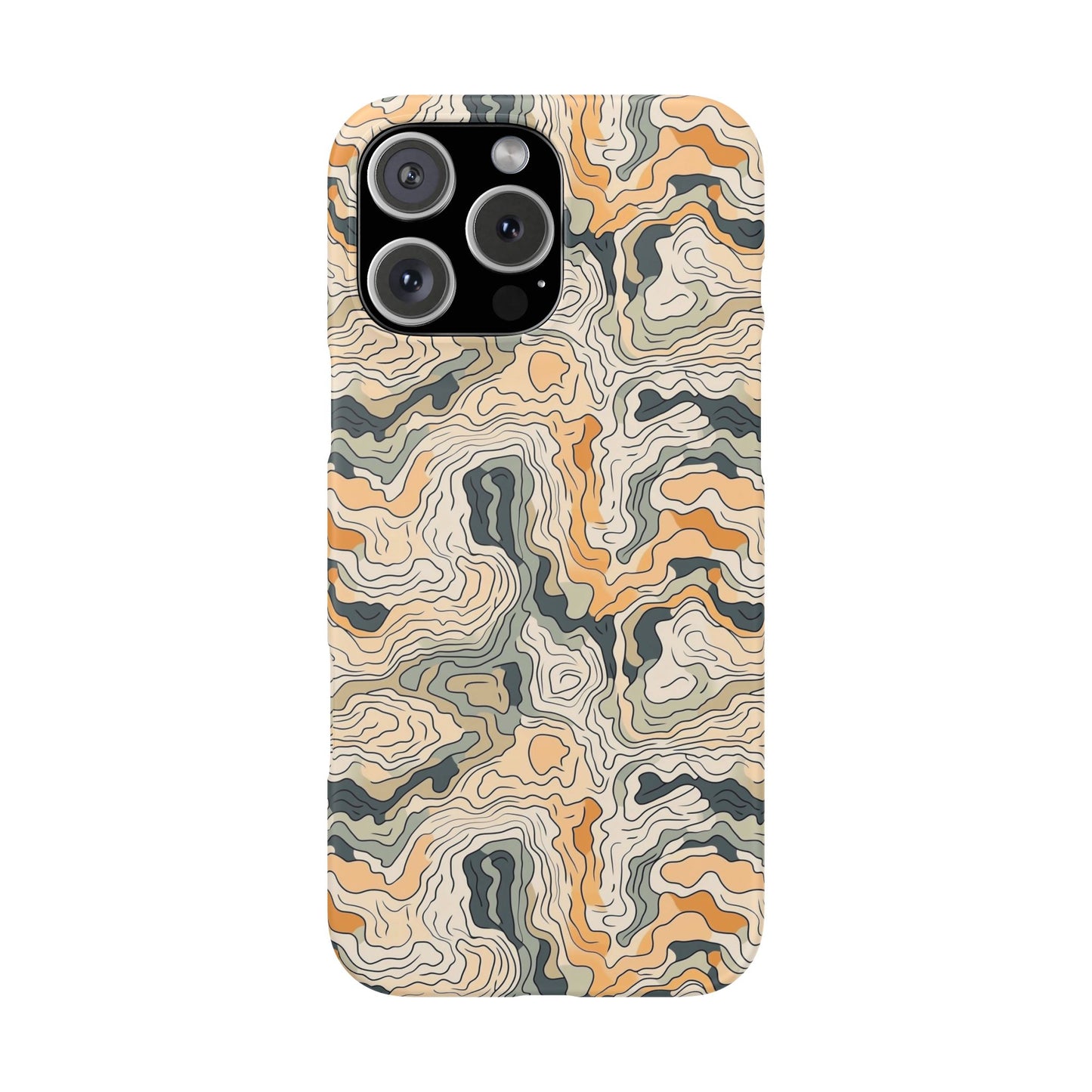 Earthy Abstract Snap Case
