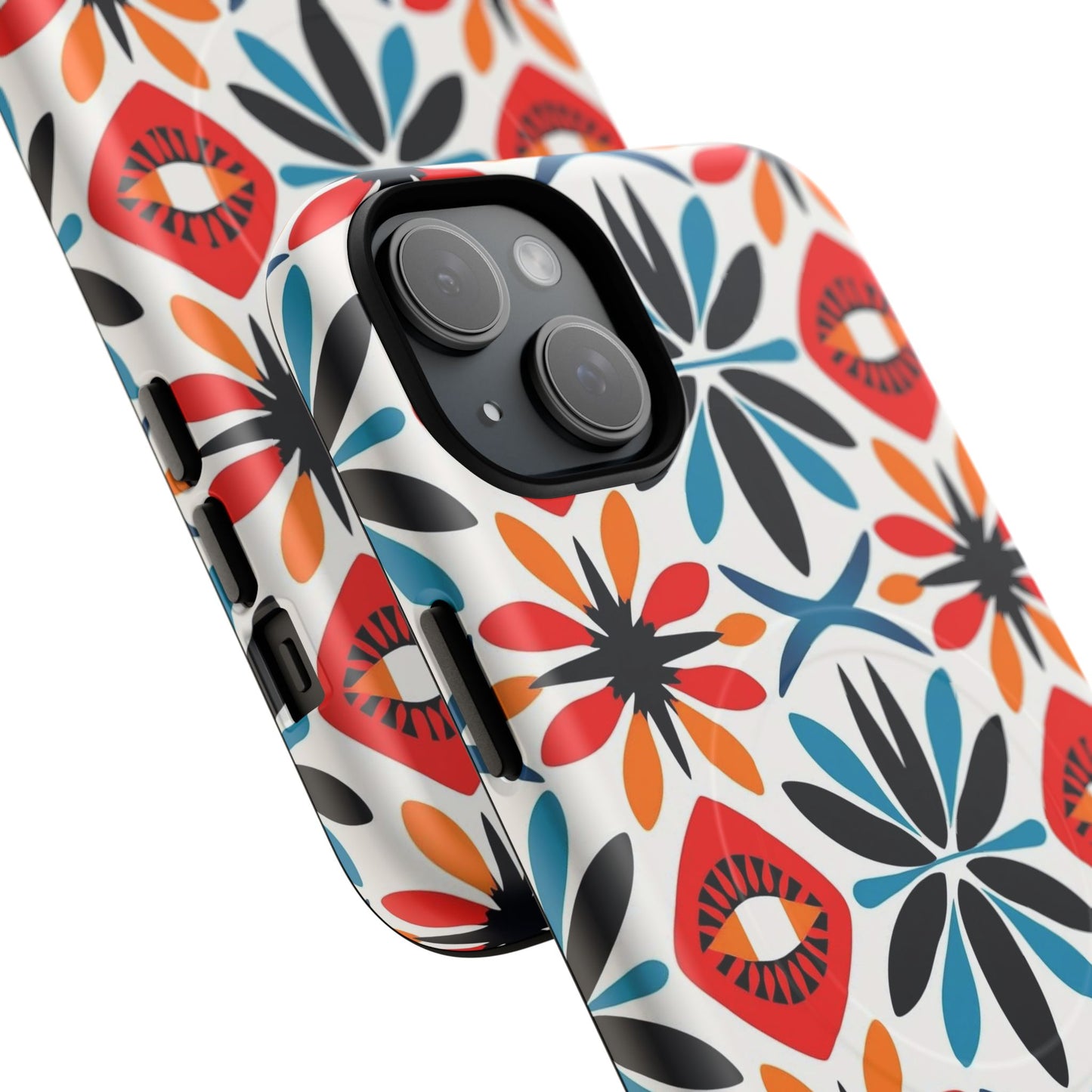 Electric Blooms Tough Magnetic Case