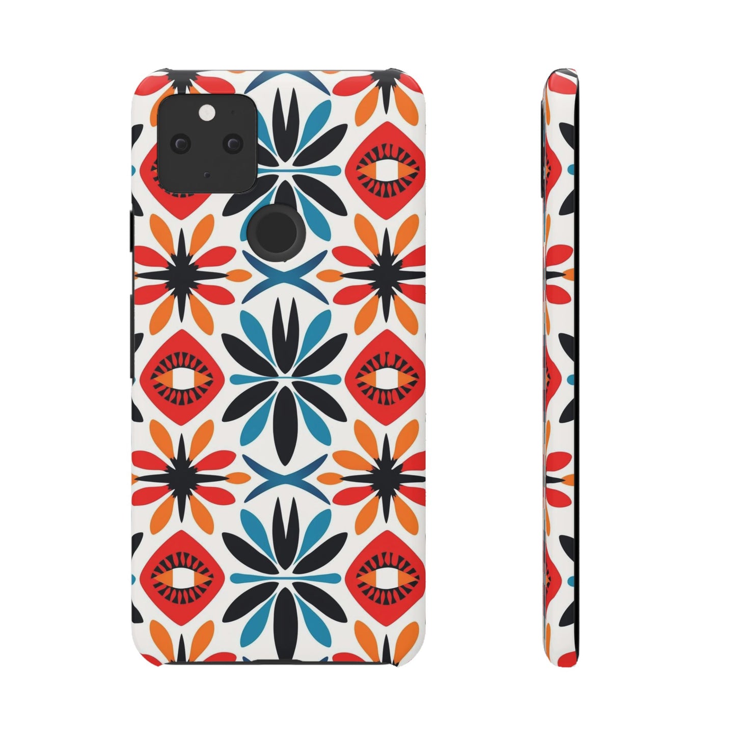 Electric Blooms Snap Case