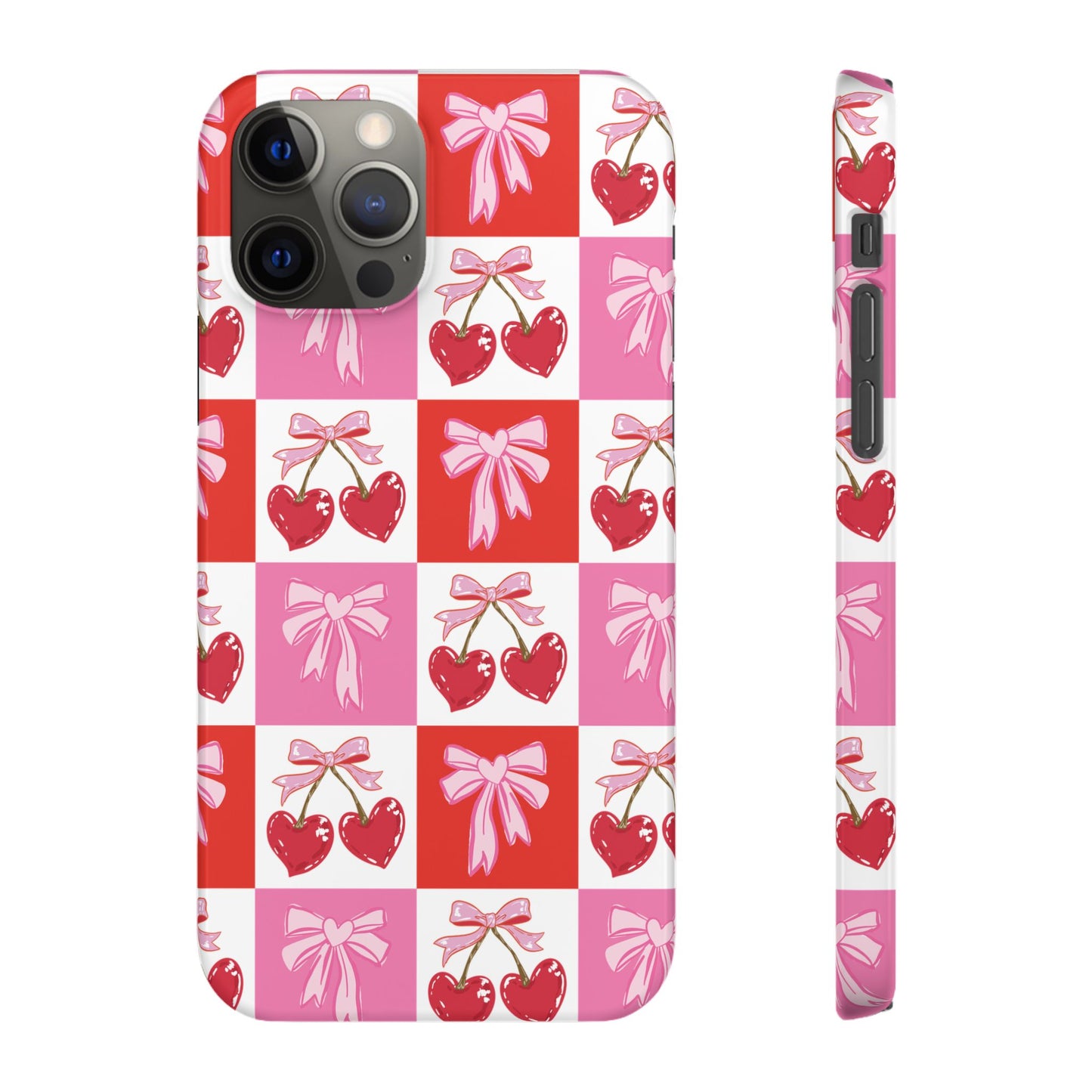 Sweet Pink Coquette Snap Case