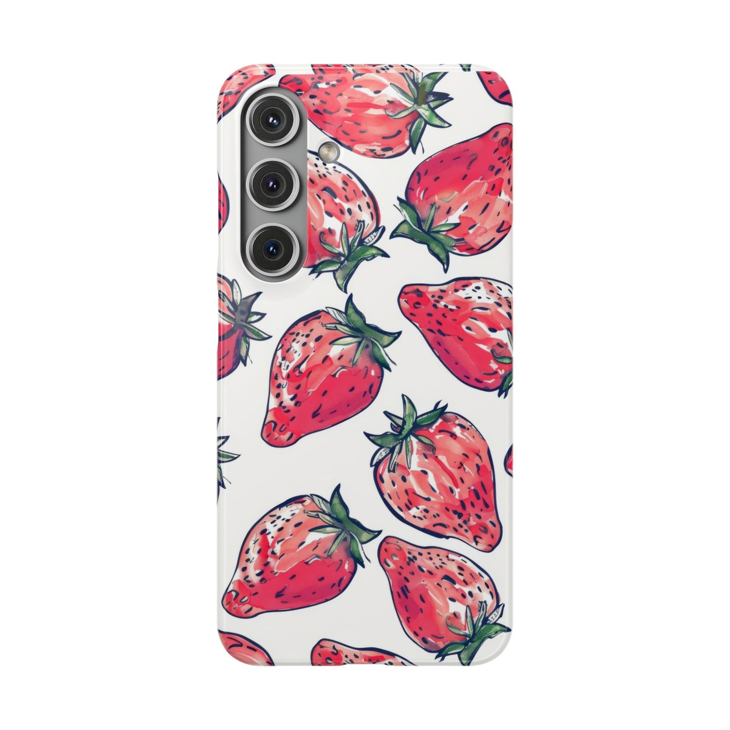 Creamy Berry Phone Snap Case