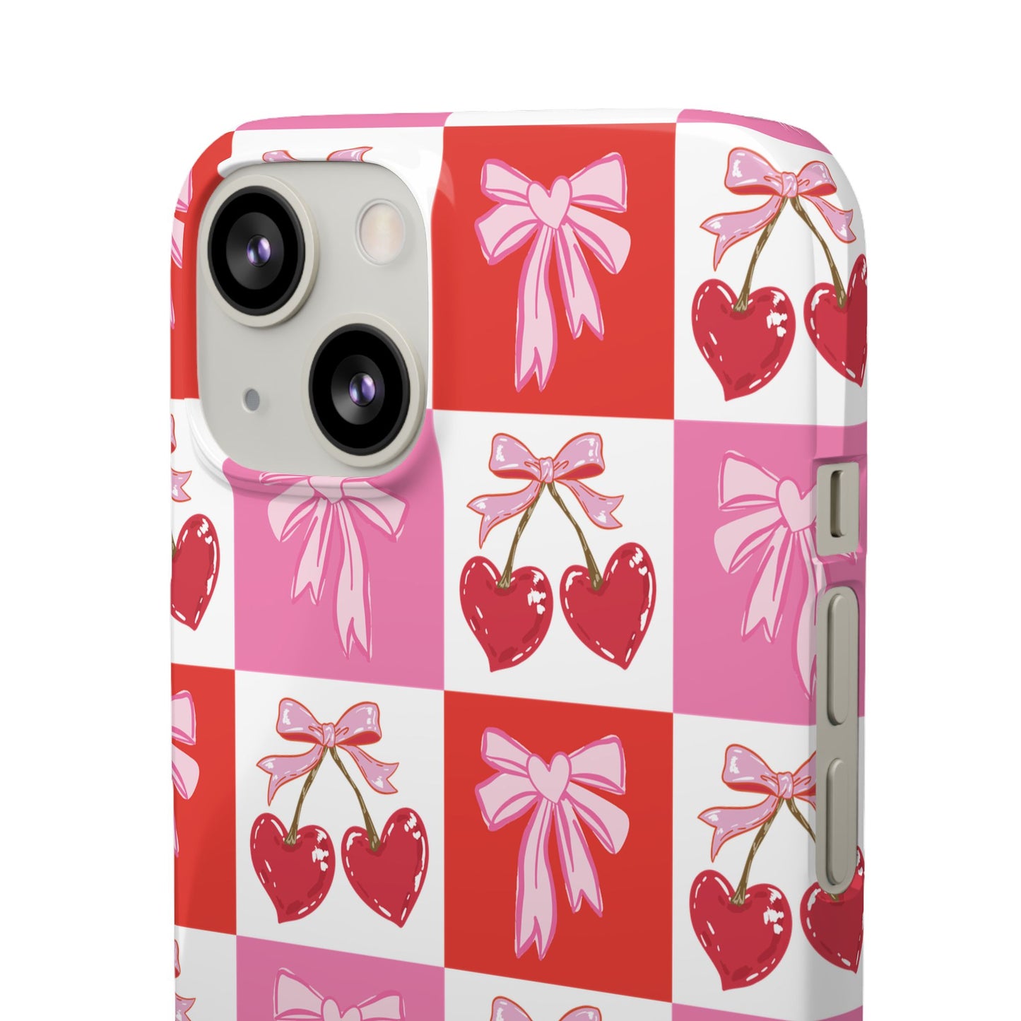Sweet Pink Coquette Snap Case