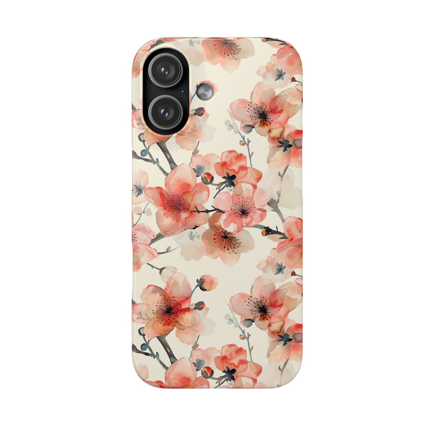 Cherry Veil Phone Snap Case