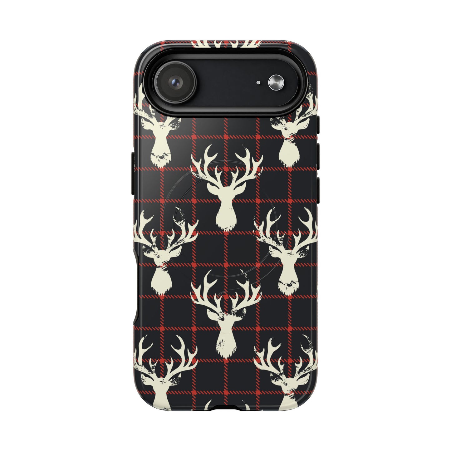 Stag Plaid Tough Magnetic Case