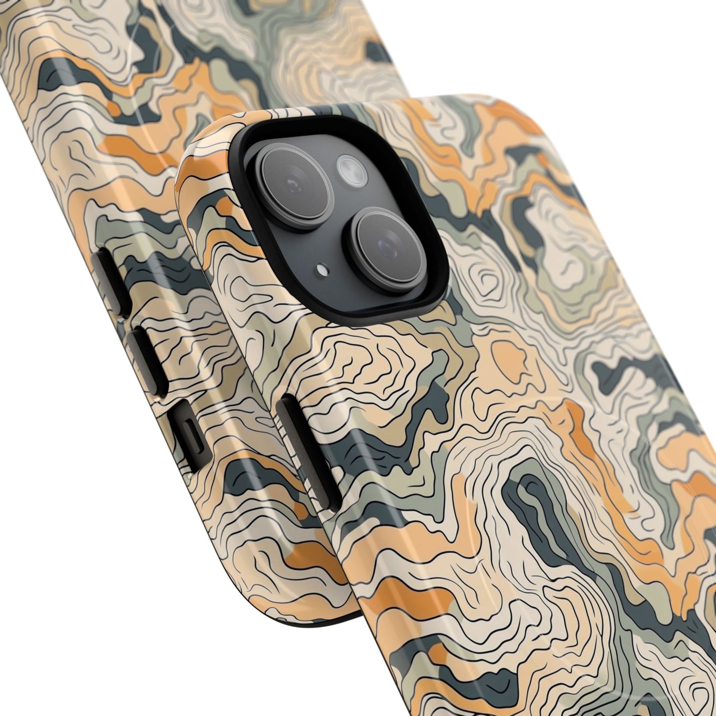 Earthy Abstract Tough Magnetic Phone Case