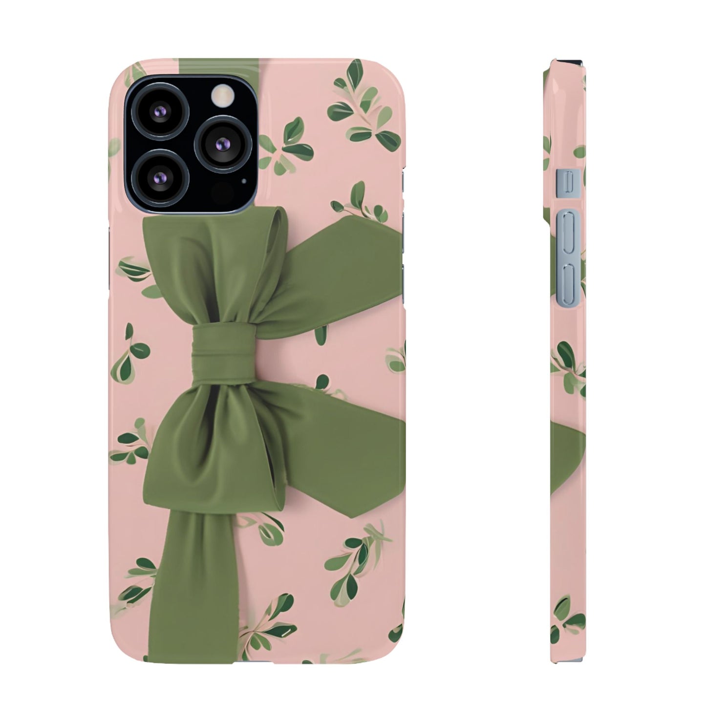Blushing Bow Snap Case