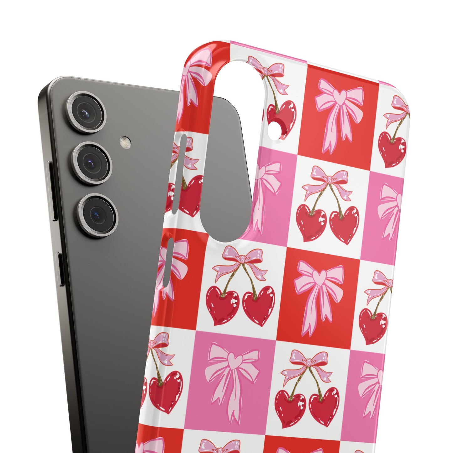 Sweet Pink Coquette Snap Case