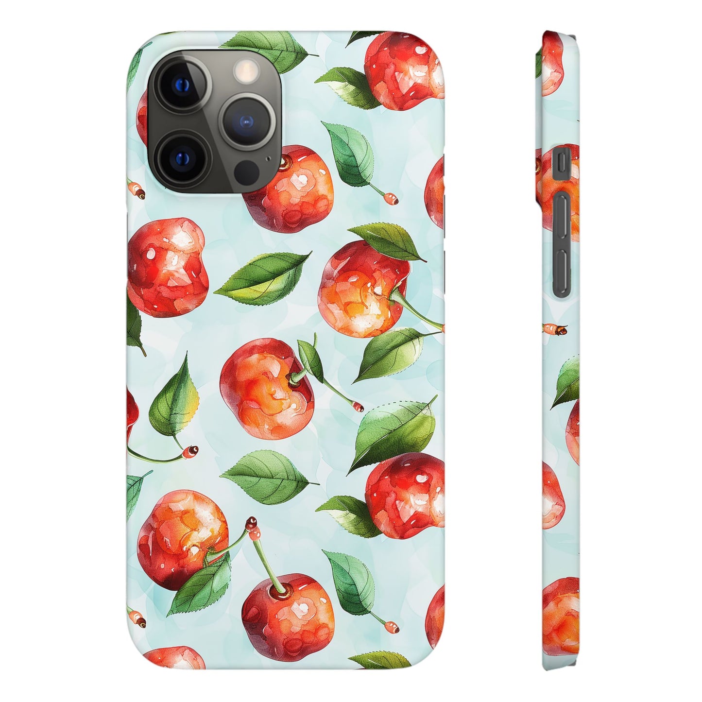 Blue Orchard Phone Snap Case